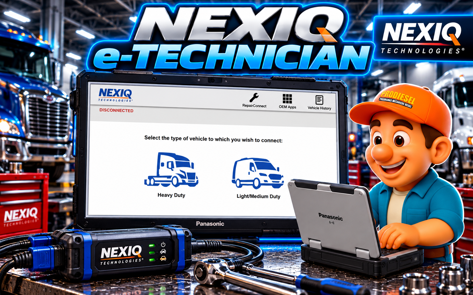NEXIQ E-TECHNICIAN 2.16