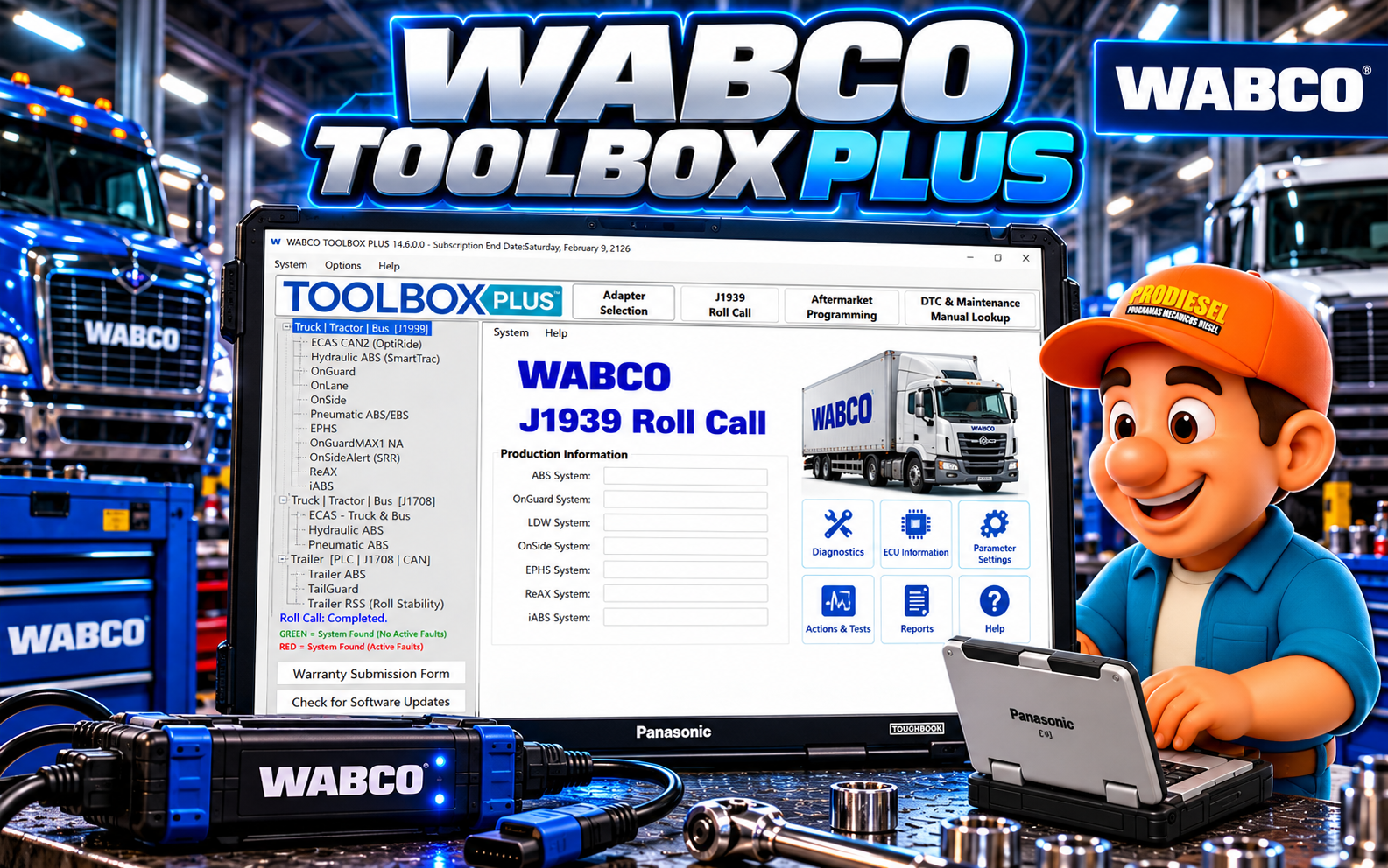 WABCO TOOLBOX PLUS 14.8